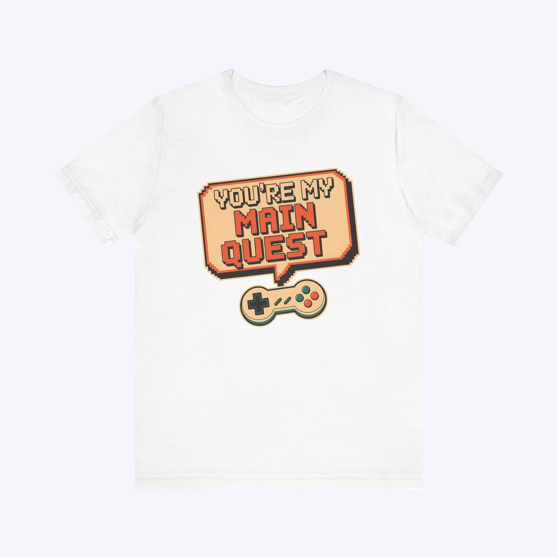 T-Shirt White / S You're My Main Quest – Open World Love T-shirt