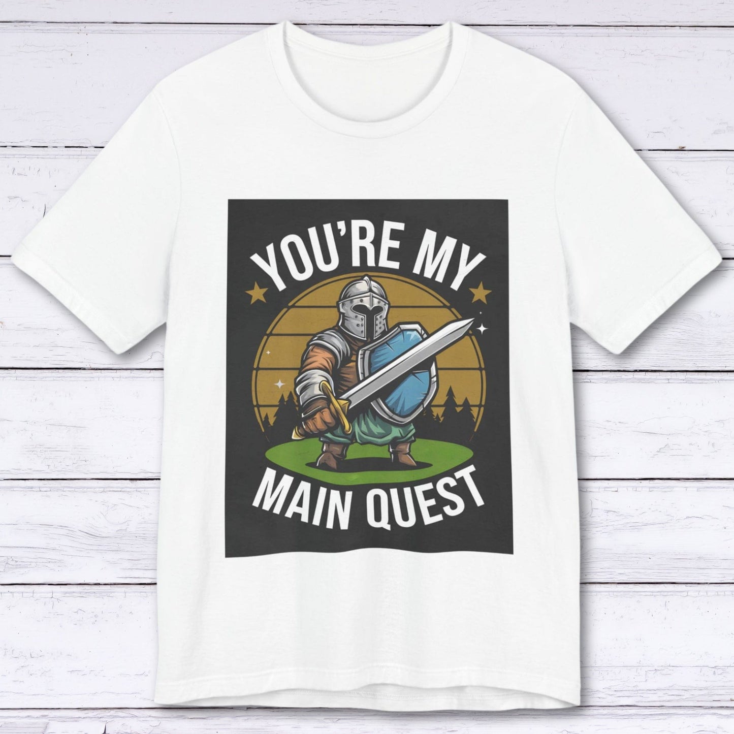 T-Shirt White / S You're My Main Quest – Ultimate Boss Battle T-shirt