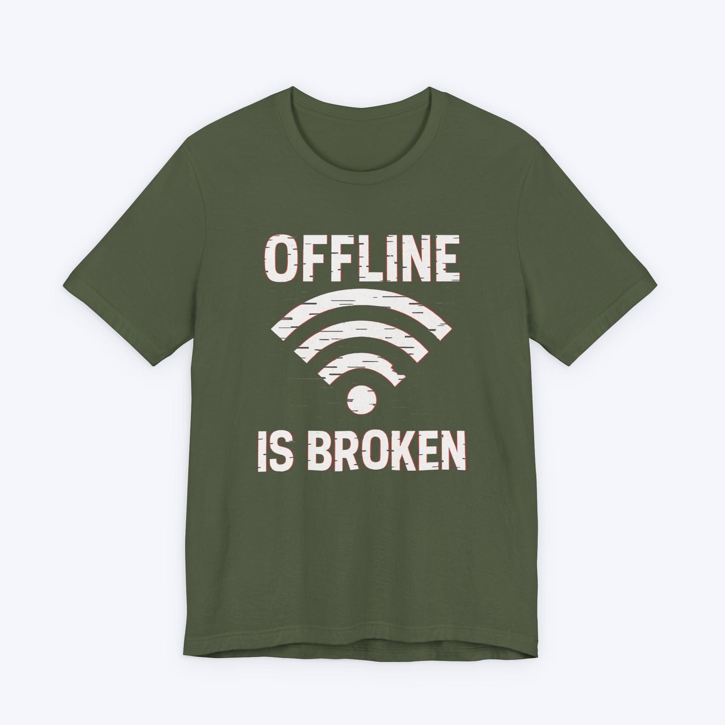 T-Shirt Who Broke Offline T-shirt