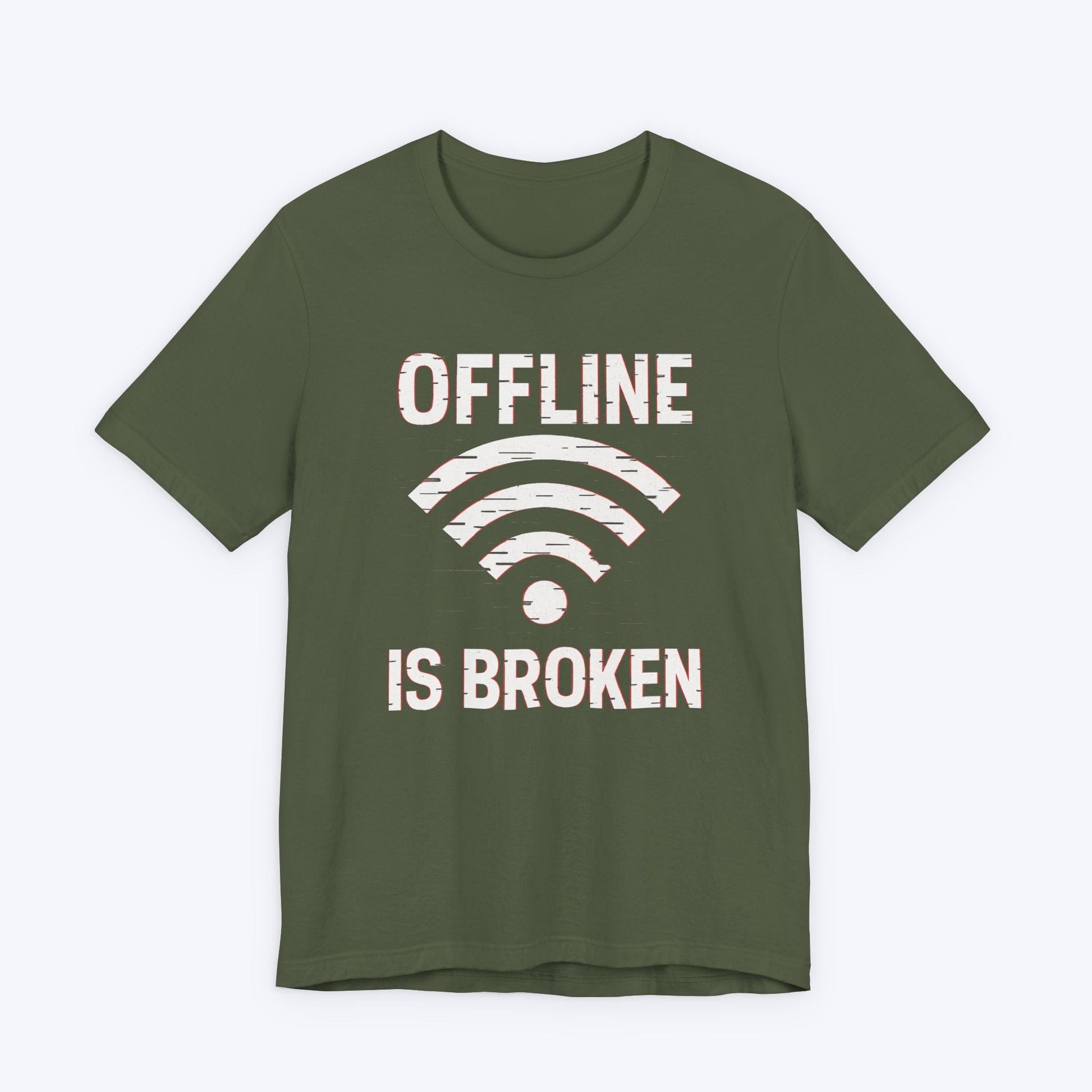 T-Shirt Who Broke Offline T-shirt