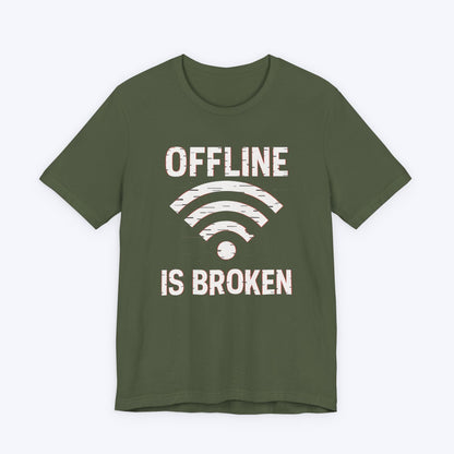 T-Shirt Who Broke Offline T-shirt