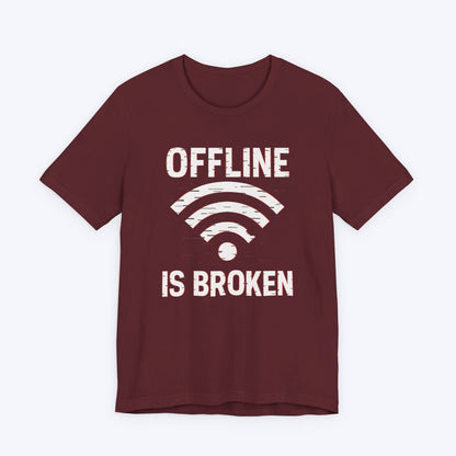 T-Shirt Who Broke Offline T-shirt